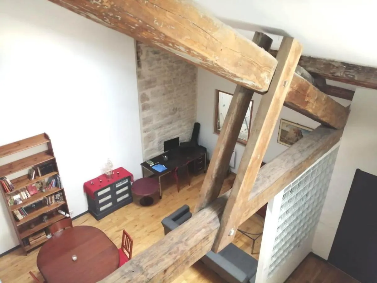 Проживание в семье Loft Viarhona, Grand Loft En Centre-Ville Лион
